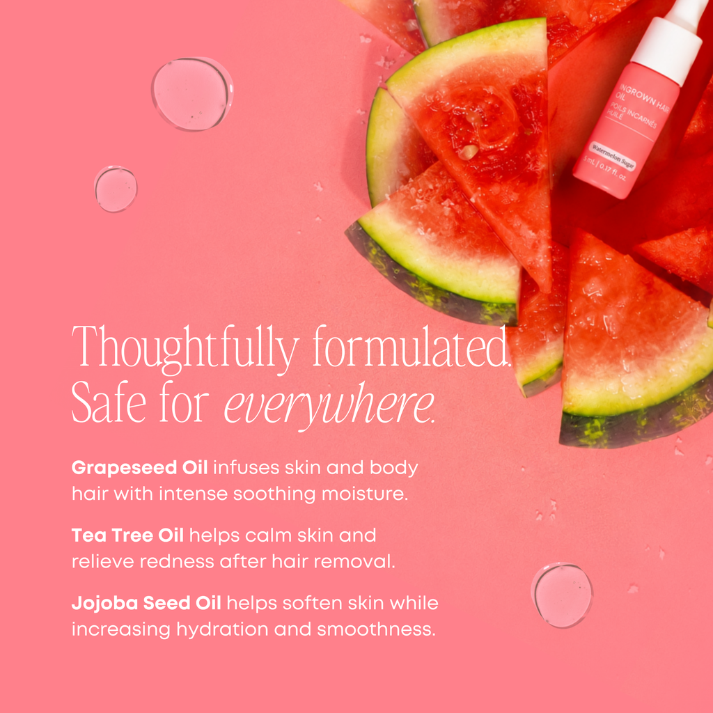 Mini Ingrown Hair Oil - Watermelon Sugar