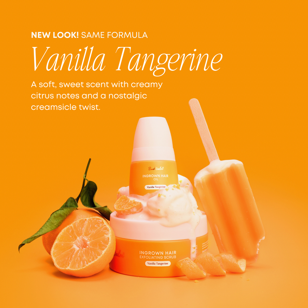 Ingrown Hair Exfoliating Scrub - Vanilla Tangerine